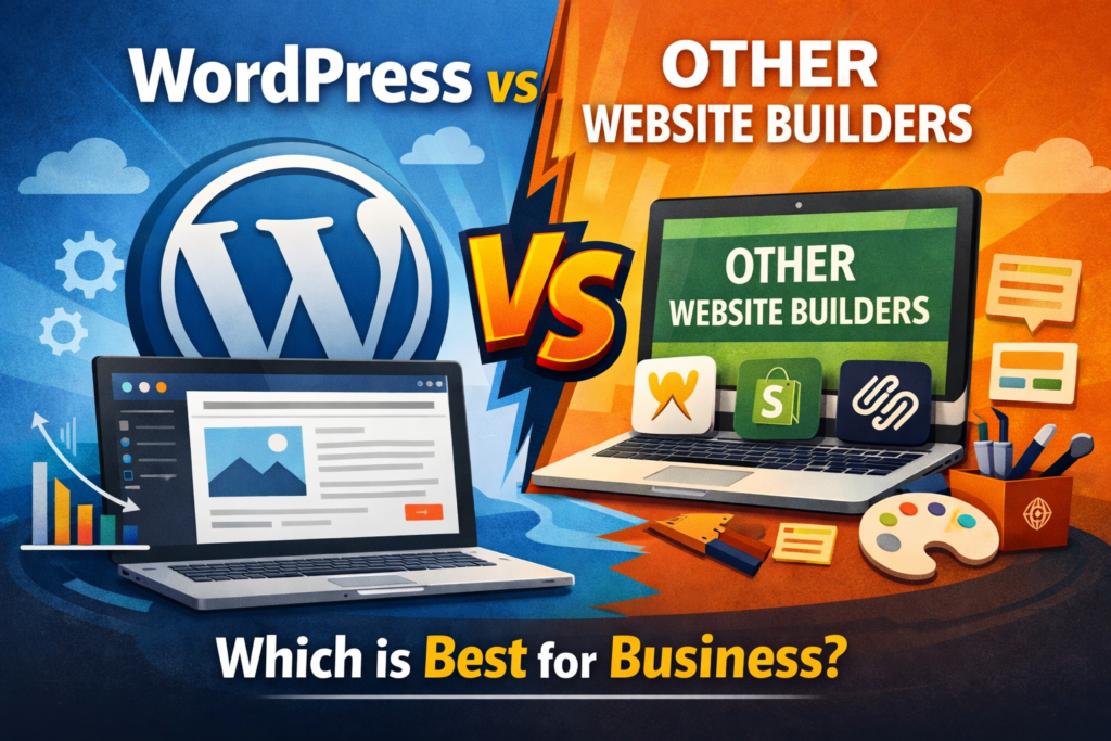 WordPress vs others website builders