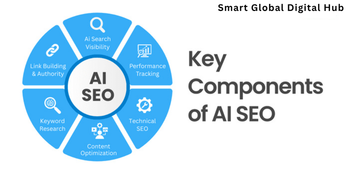AI for SEO optimization concept